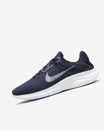 Nike Flex Experience Run 11 Next Nature Azul Marino Obsidian Oscuro Blancos | MX 3039